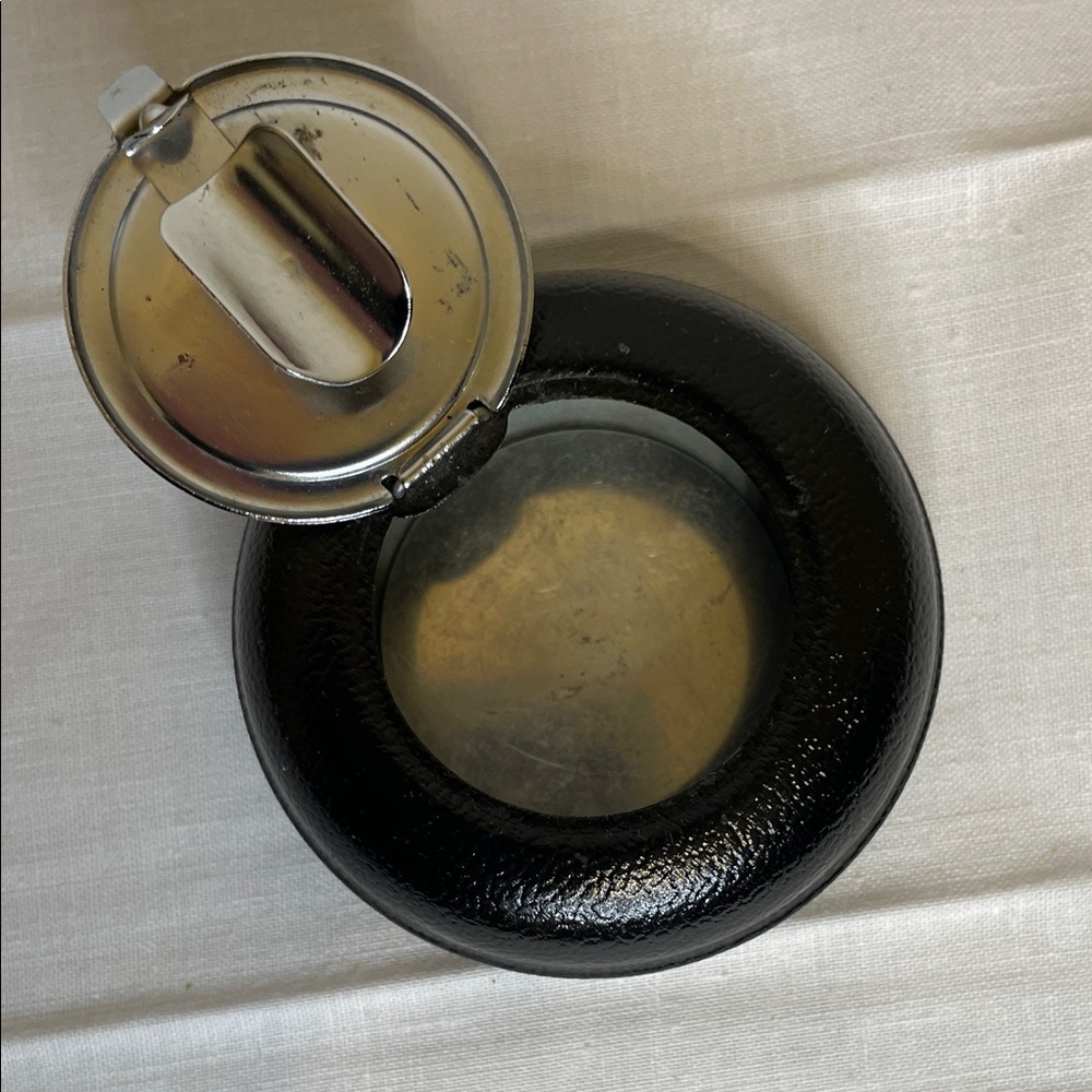 VINTAGE Portable Personal Ashtray